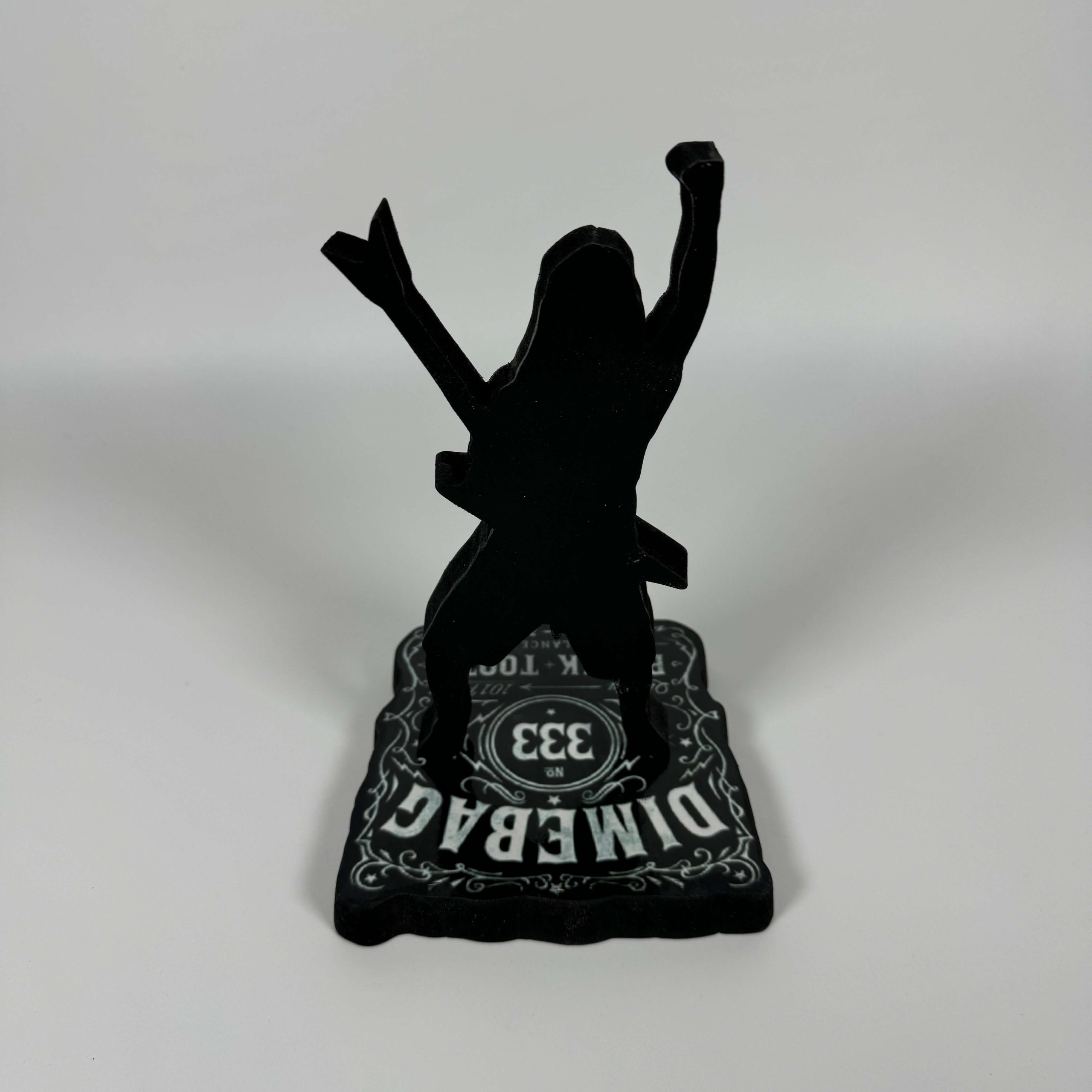 DIMEBAG DARRELL - WOOD STATUE (HOME MADE) - Image 2