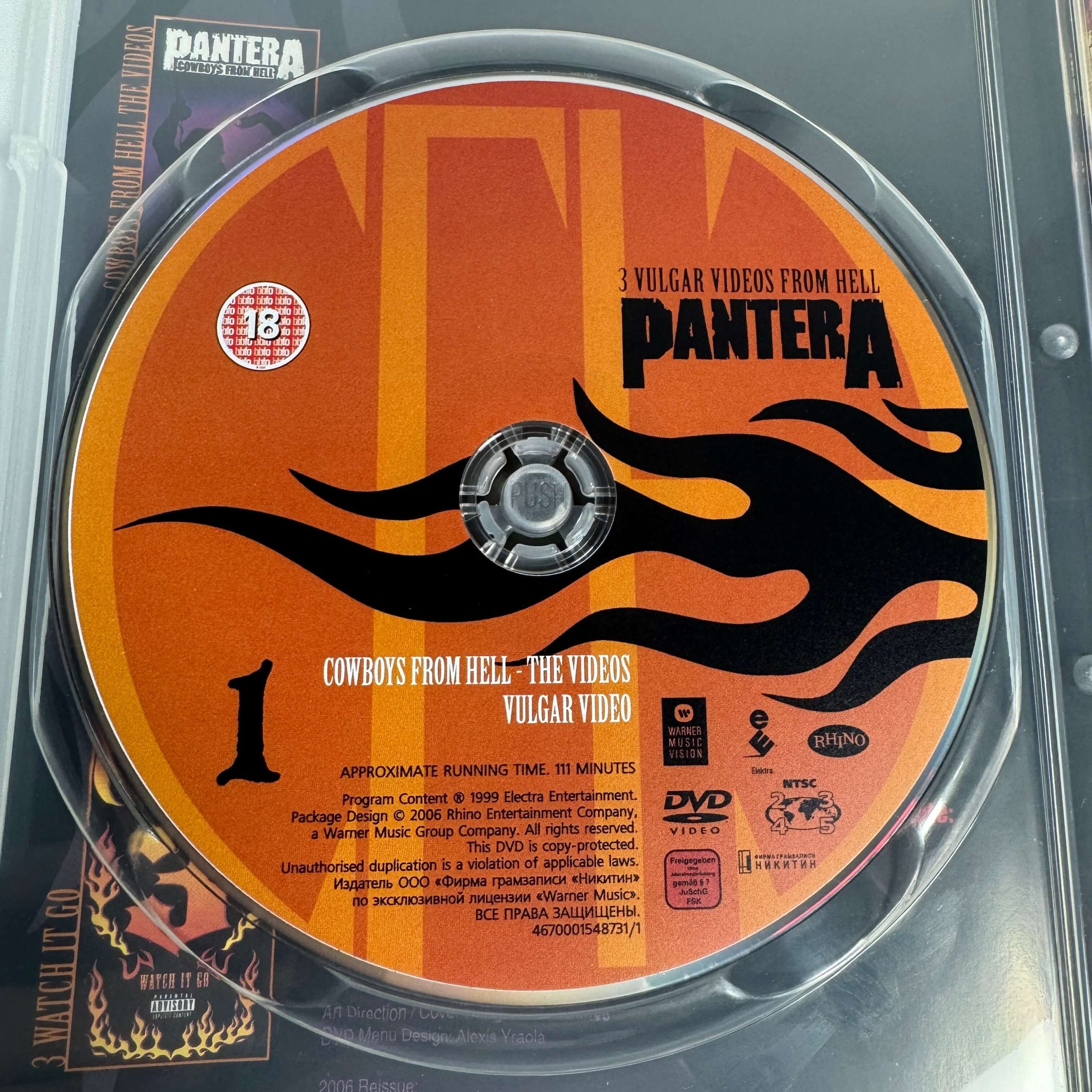 PANTERA - 3 VULGAR VIDEOS FROM HELL (2DVD) - Image 6