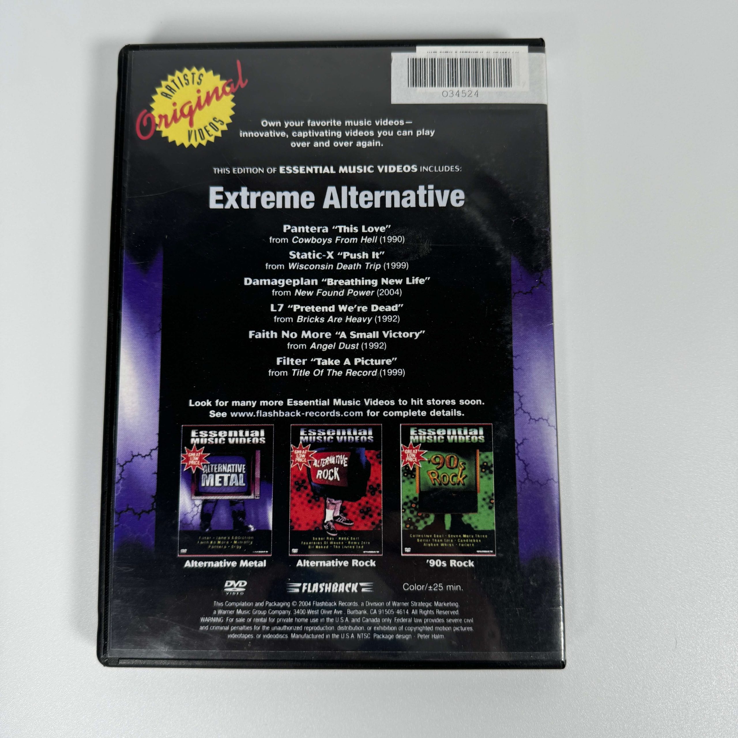 ESSENTIAL MUSIC VIDEOS - EXTREME ALTERNATIVE - Image 3