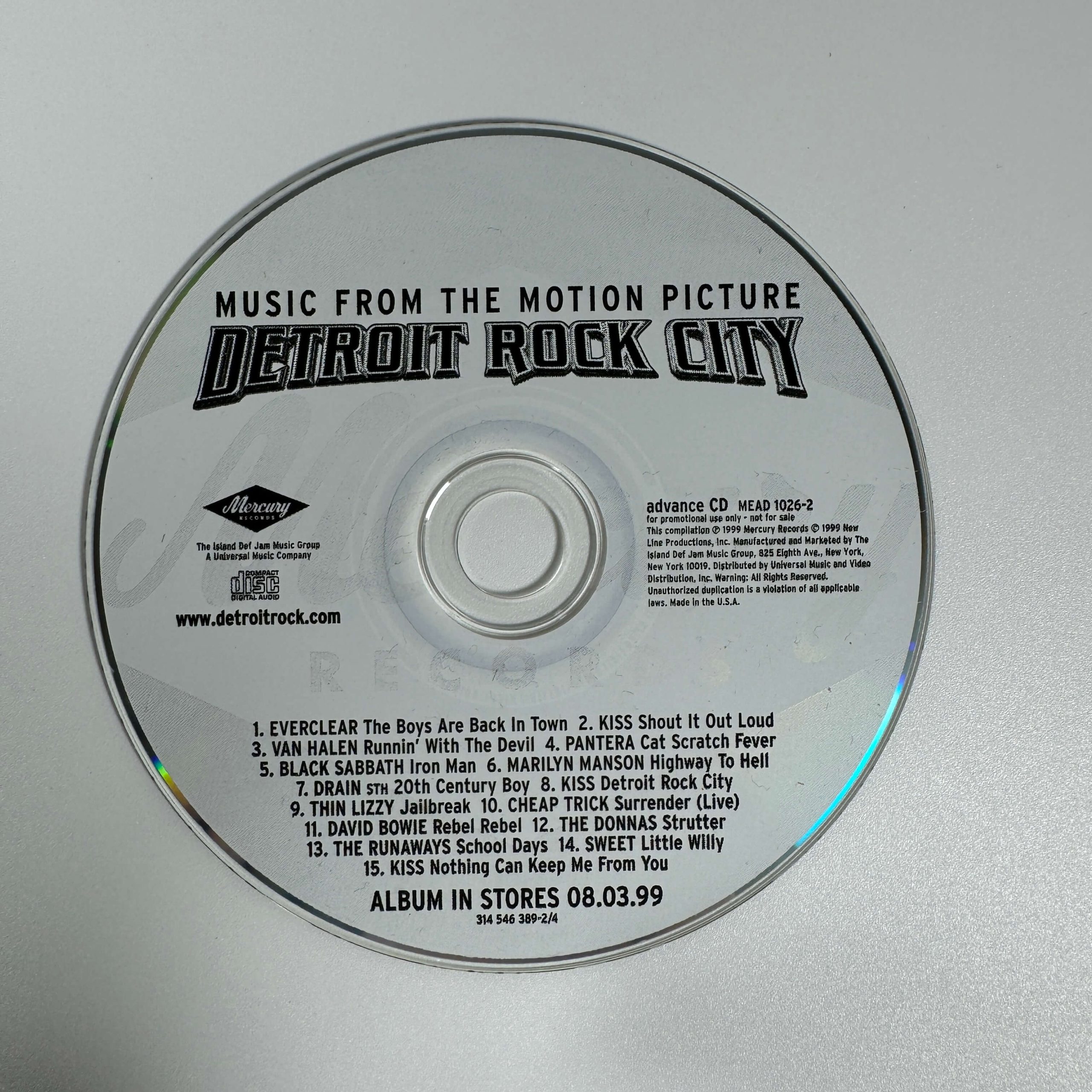 DETROIT ROCK CITY - MUSIC FROM THE MOTION PICTURE - Image 2