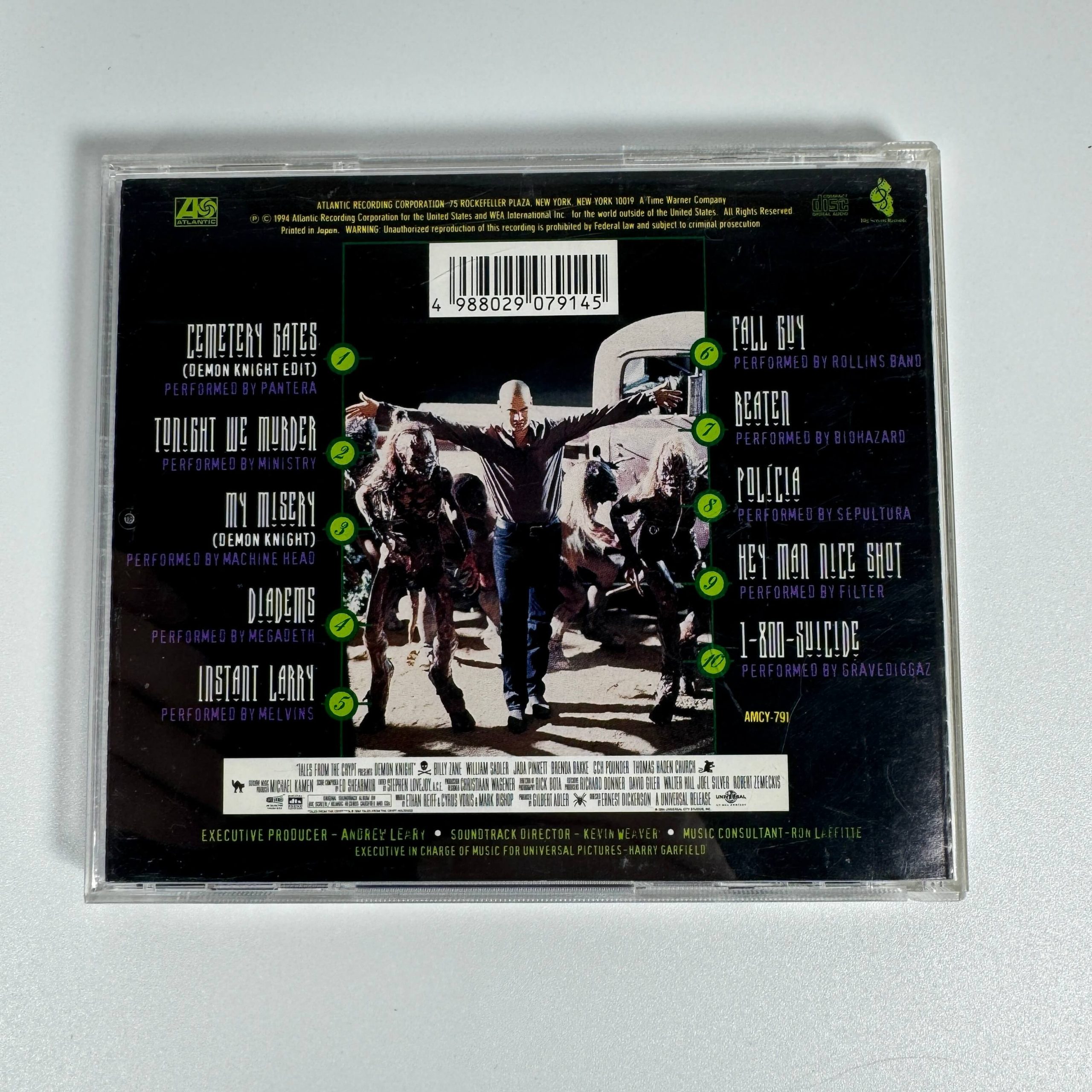 DEMON KNIGHT - MUSIC FROM AND INSPIRED BY THE MOTION PICTURE: TALES FROM THE CRYPT PRESENTS DEMON KNIGHT - Image 3