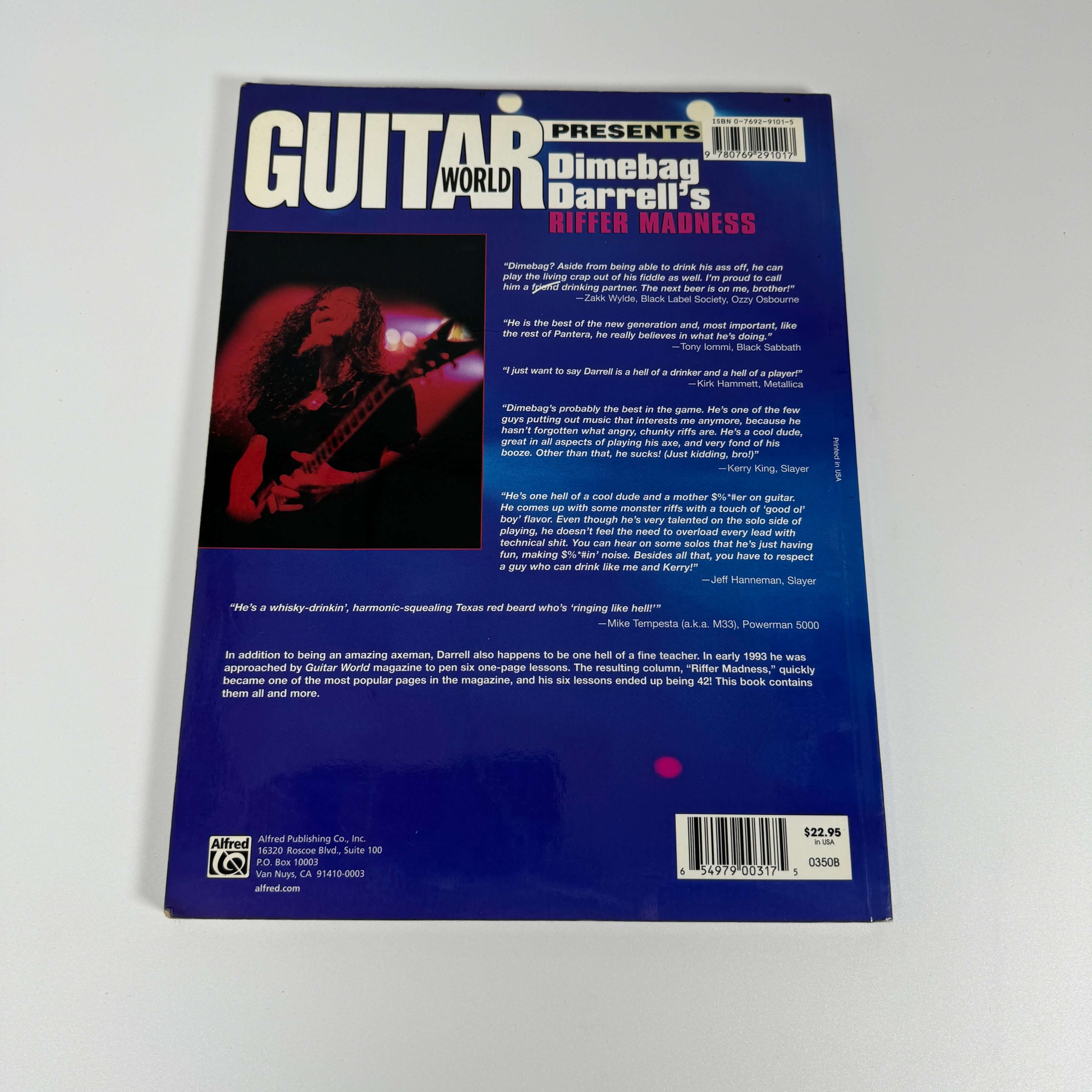 GUITAR WORLD PRESENTS DIMEBAG DARELL'S RIFFER MADNESS - Image 2