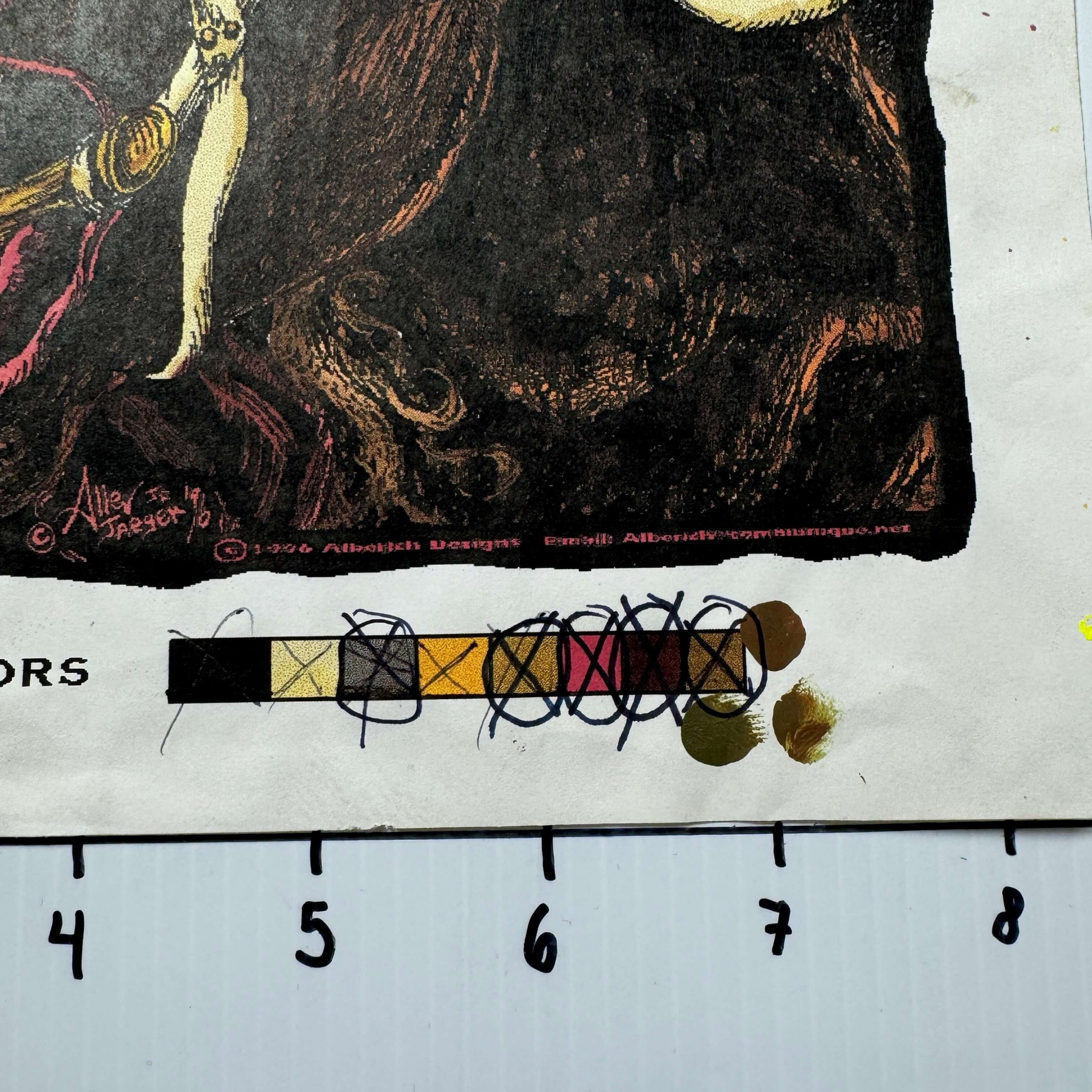 PANTERA - COLOR MIX SWATCH - THURSDAY JULY 11TH - LAKEFRONT ARENA - WHITE ZOMBIE & EYE HATE GOD - Image 3