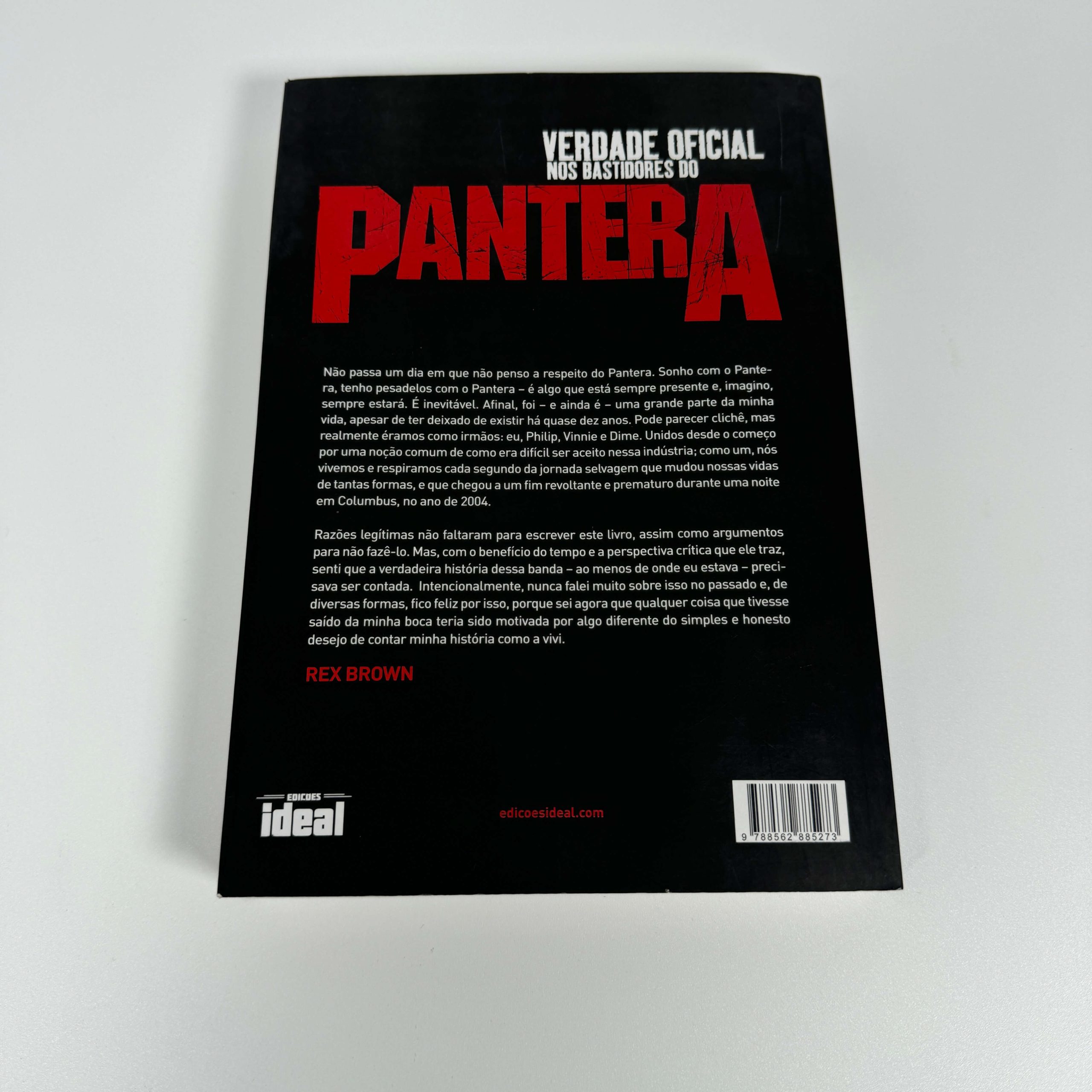 VERDADE OFICIAL NOS BASTIDORES DO PANTERA - REX BROWN - Image 2