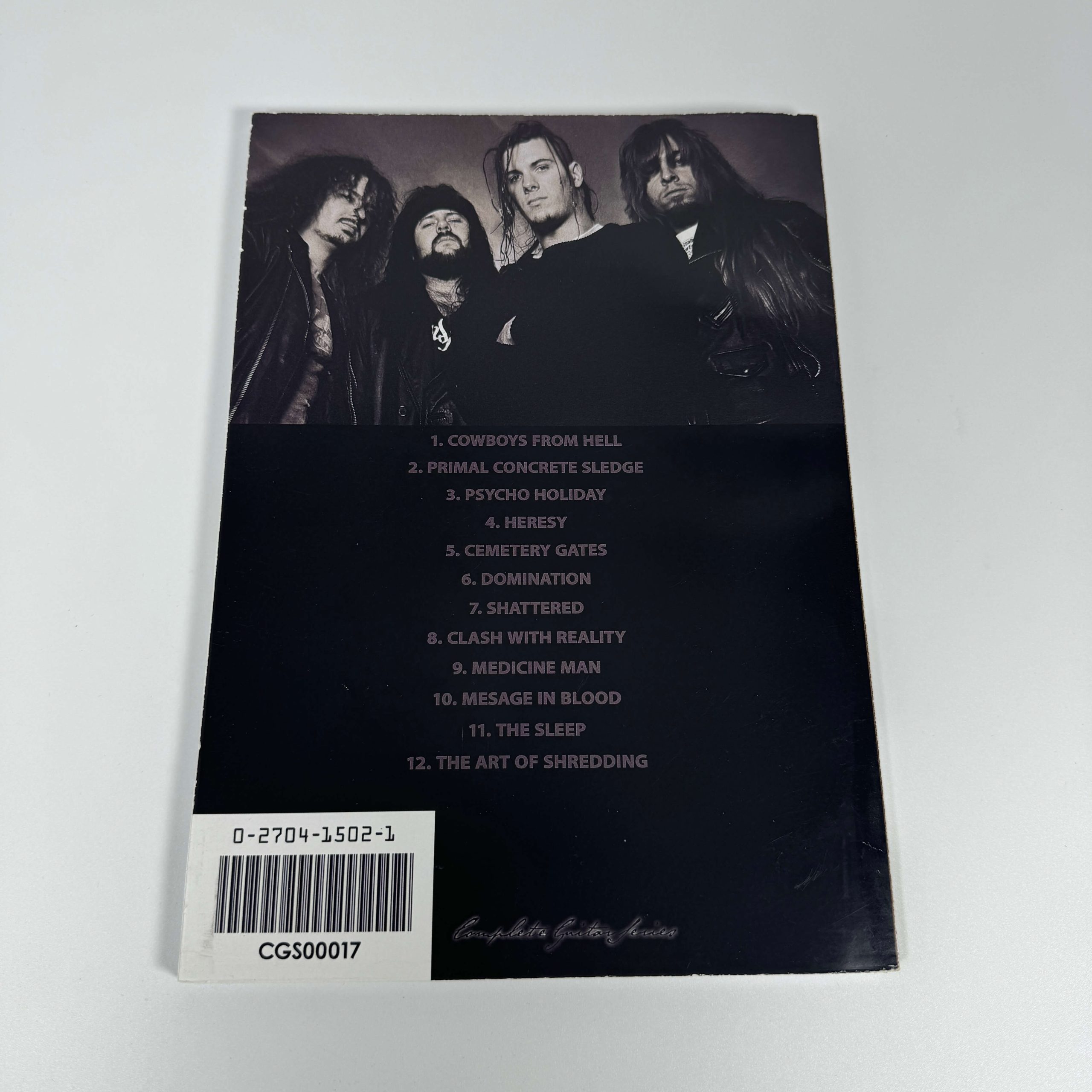 PANTERA - COWBOYS FROM HELL - COMPLETE GUITAR SERIES - Image 2