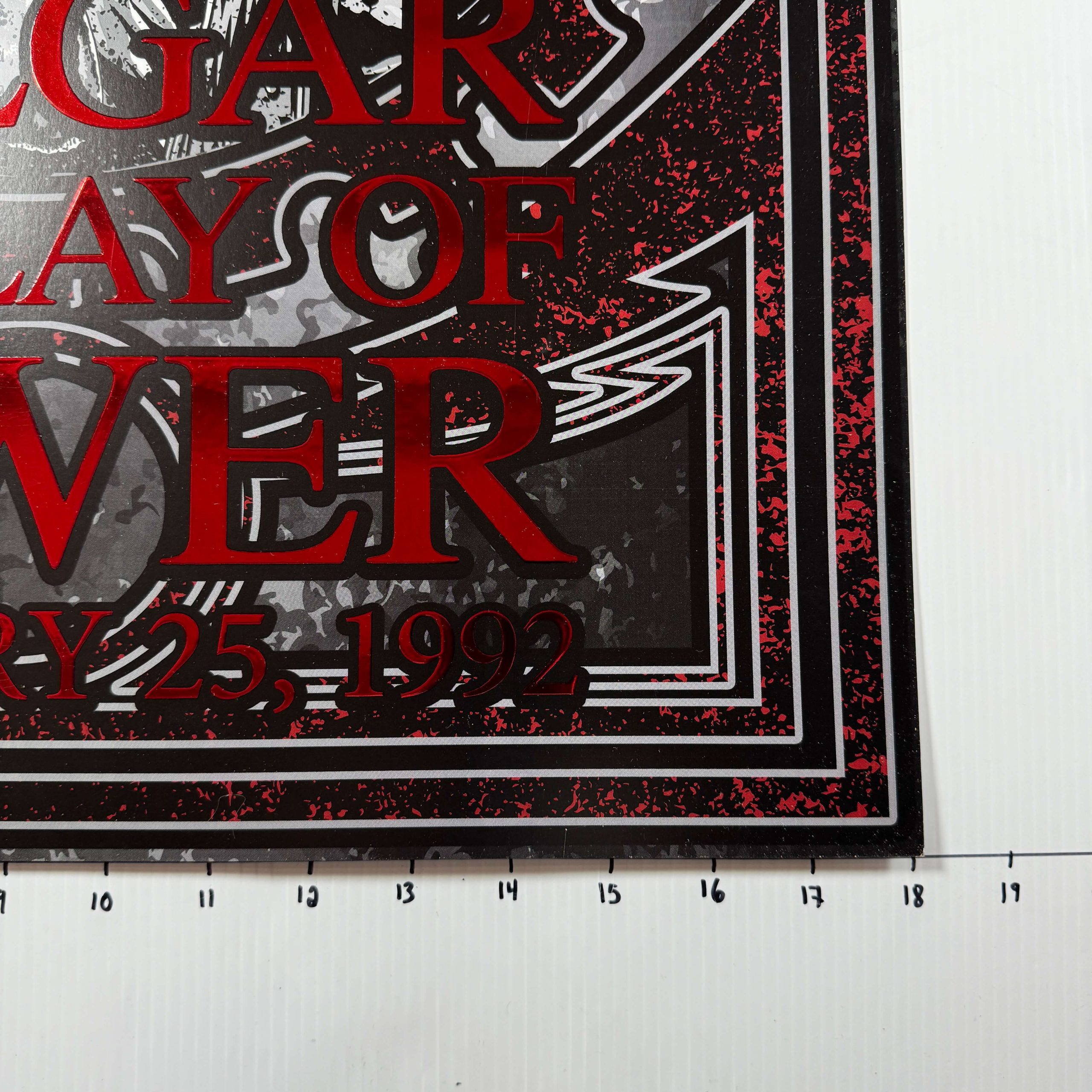 PANTERA - 30TH ANNIVERSARY VDOP POSTER - Image 3