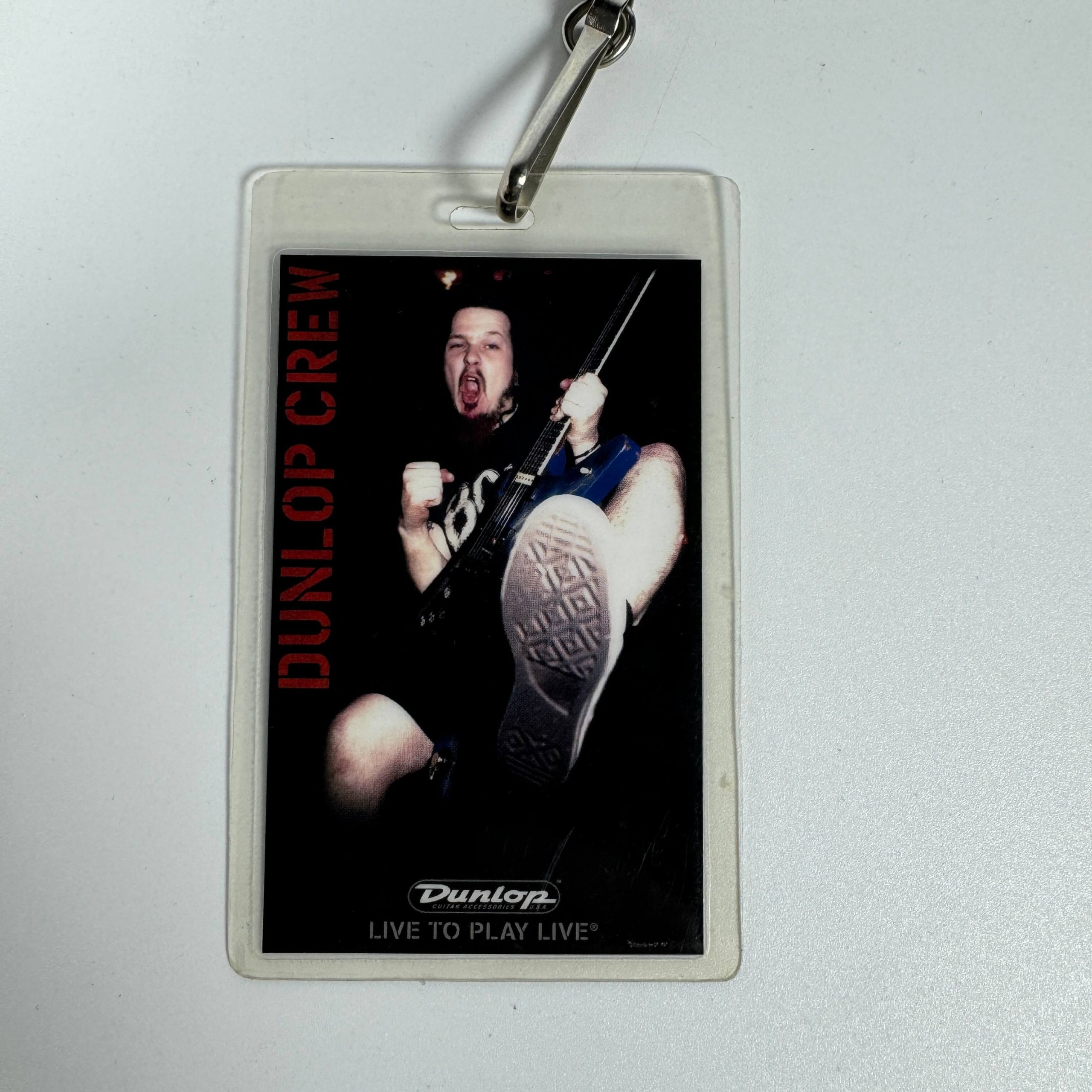 DUNLOP CREW BADGE - LIVE TO PLAY LIVE - Image 2