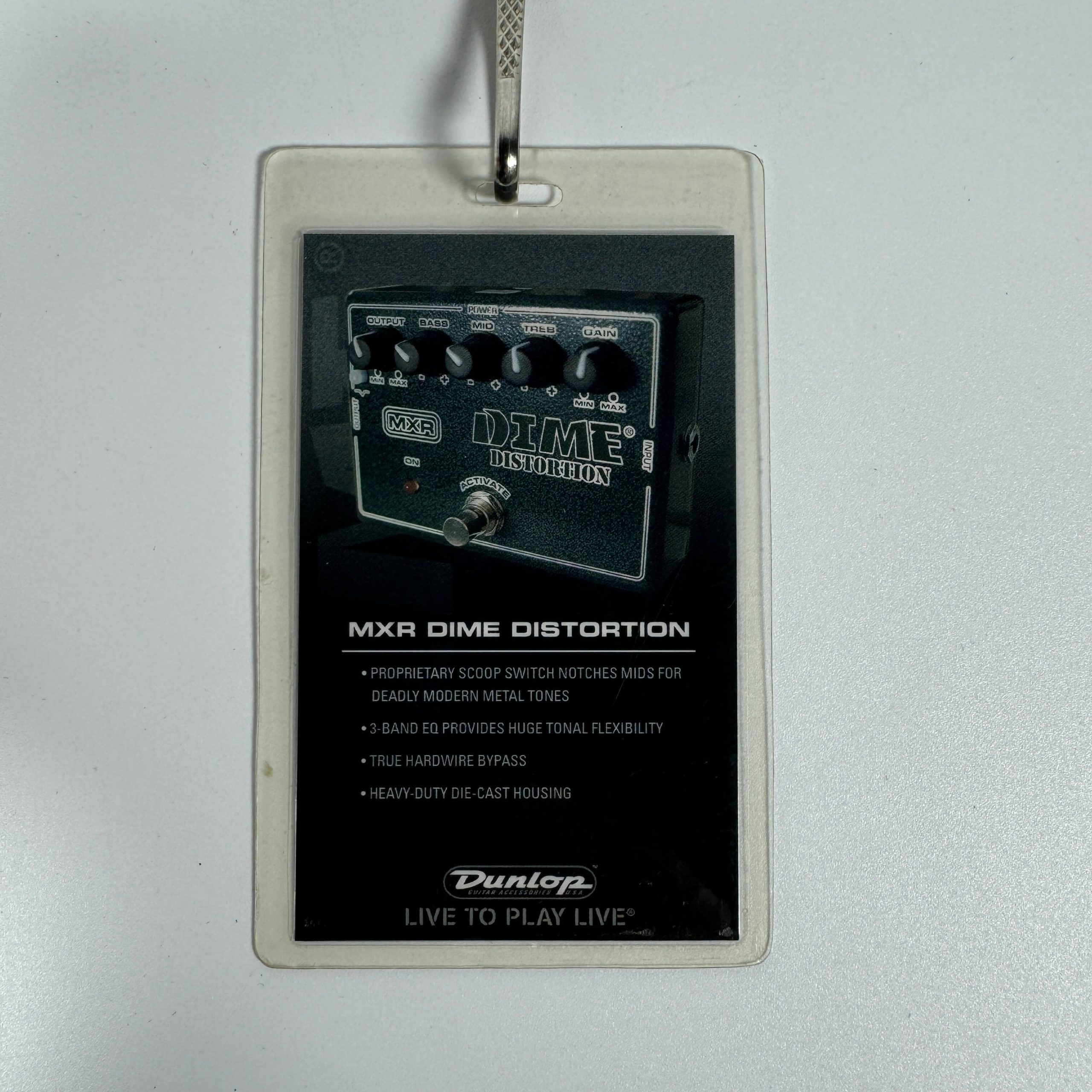 DUNLOP CREW BADGE - LIVE TO PLAY LIVE - Image 3