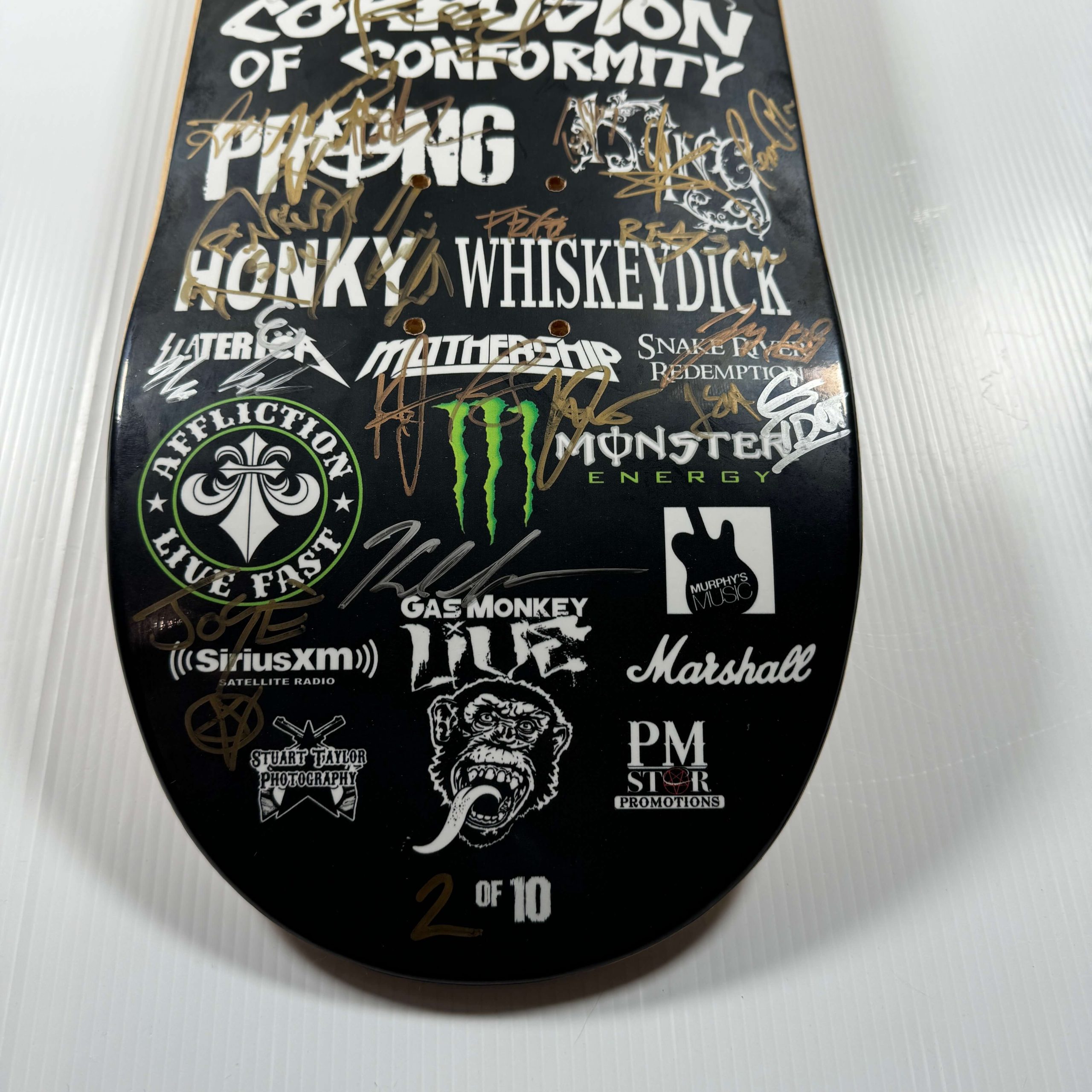 DIMEBAG DARRELL - 50TH ANNIVERSARY SIGNED SKATE DECK - Image 2