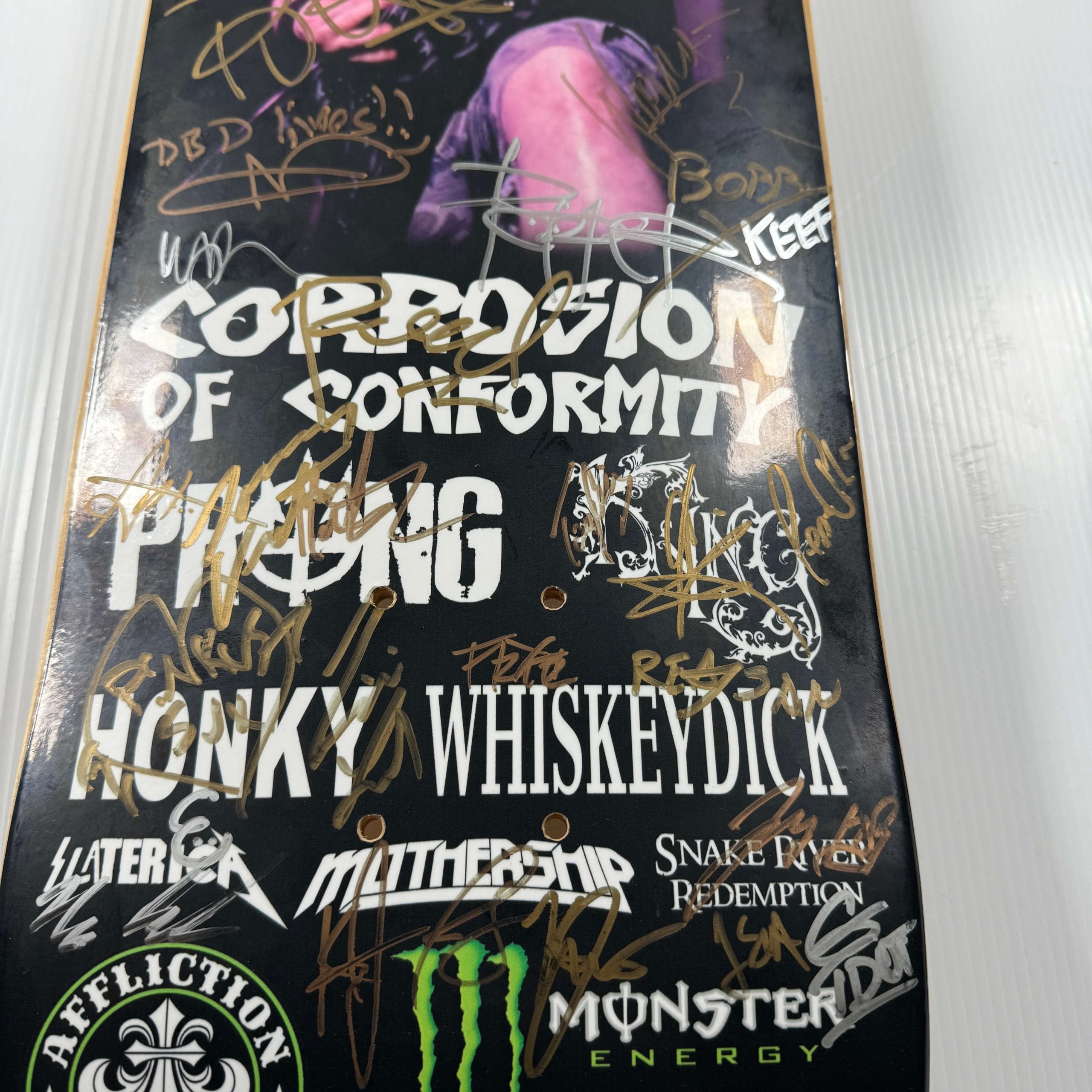 DIMEBAG DARRELL - 50TH ANNIVERSARY SIGNED SKATE DECK - Image 3