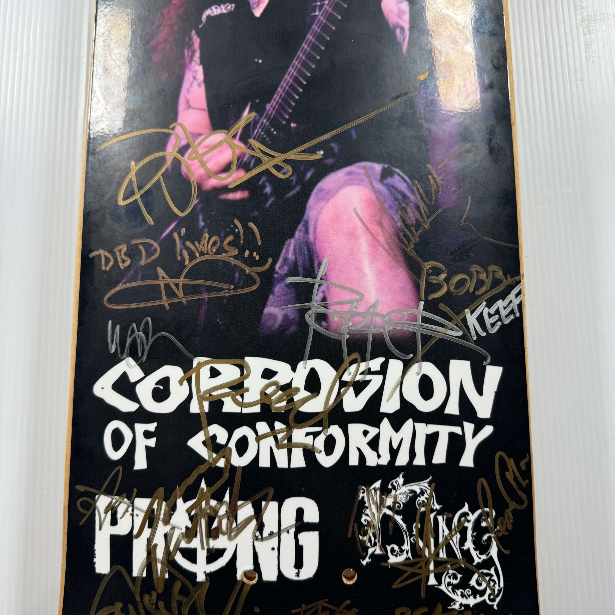DIMEBAG DARRELL - 50TH ANNIVERSARY SIGNED SKATE DECK - Image 4