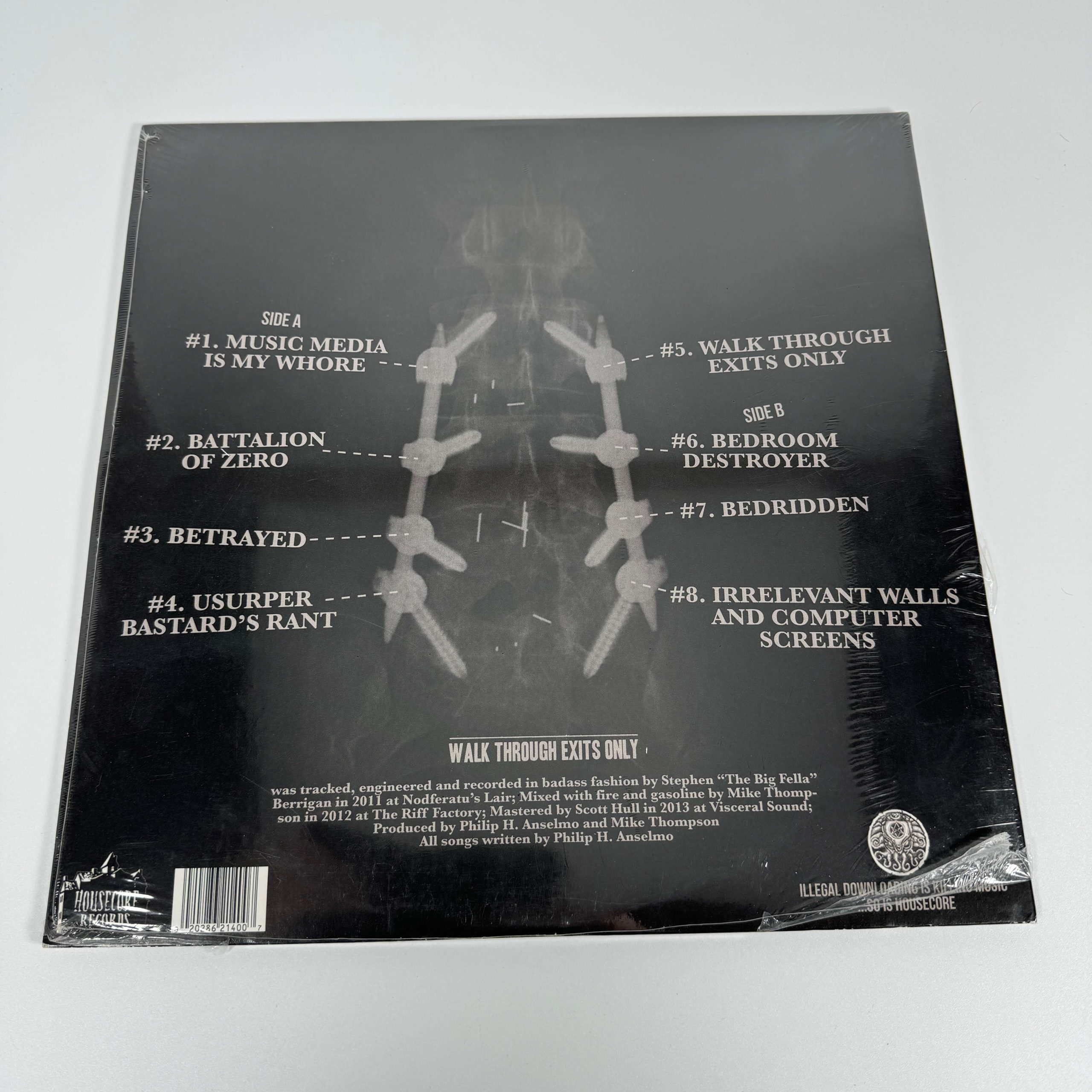 PHILIP H. ANSELMO & THE ILLEGALS - WALK THROUGH EXITS ONLY - Image 2