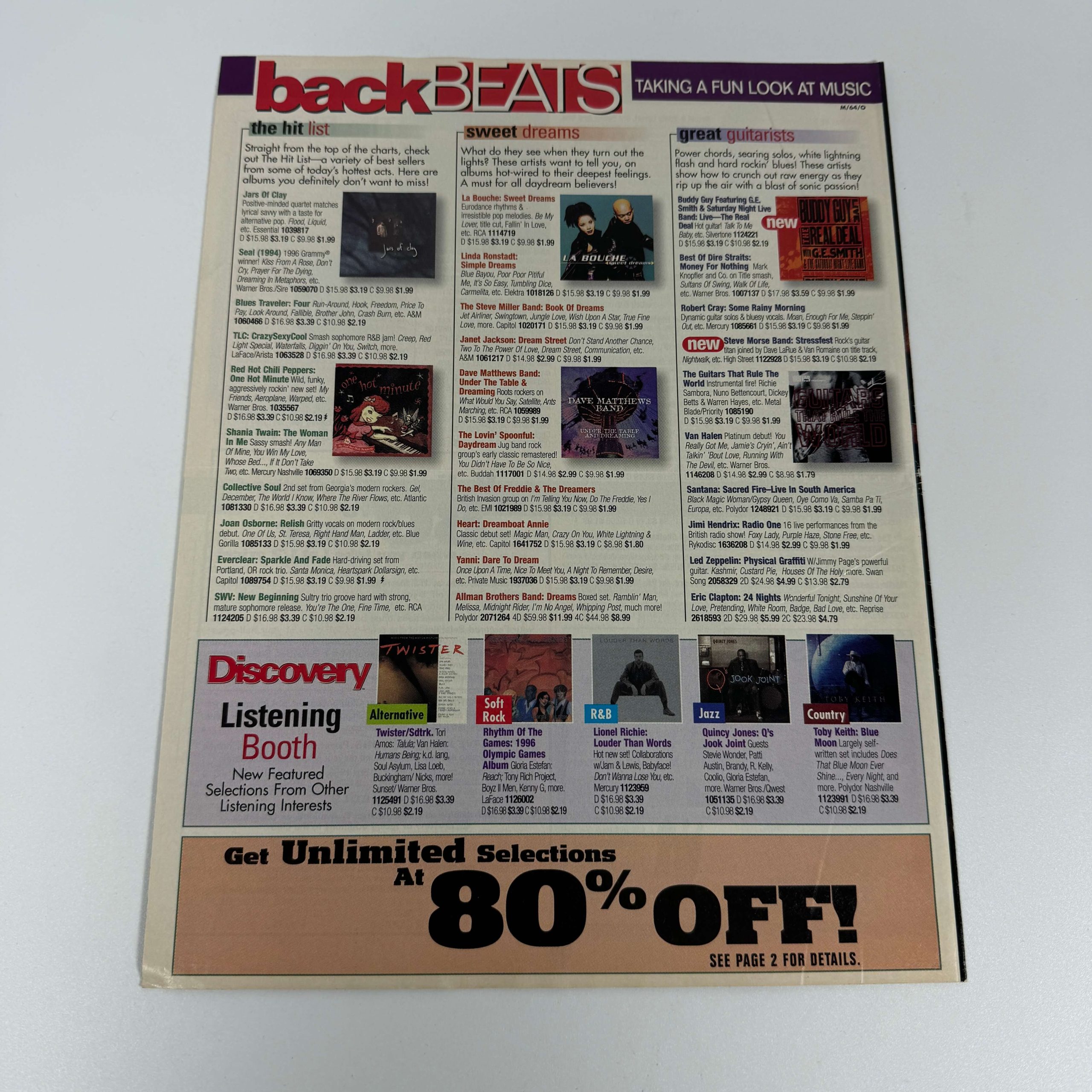 DISCOVERY - THE GUIDE OF BMG MUSIC SERVICE - Image 2