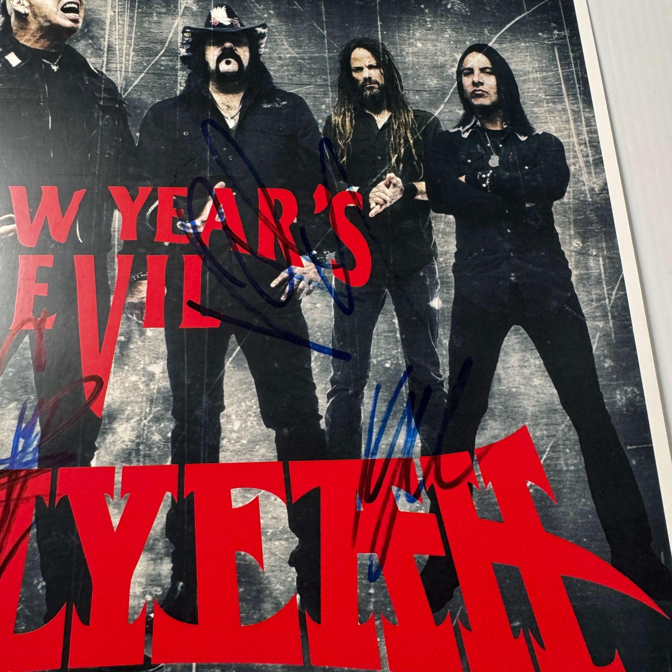 HELLYEAH - NEW YEAR’S EVIL SIGNED POSTER - Image 3