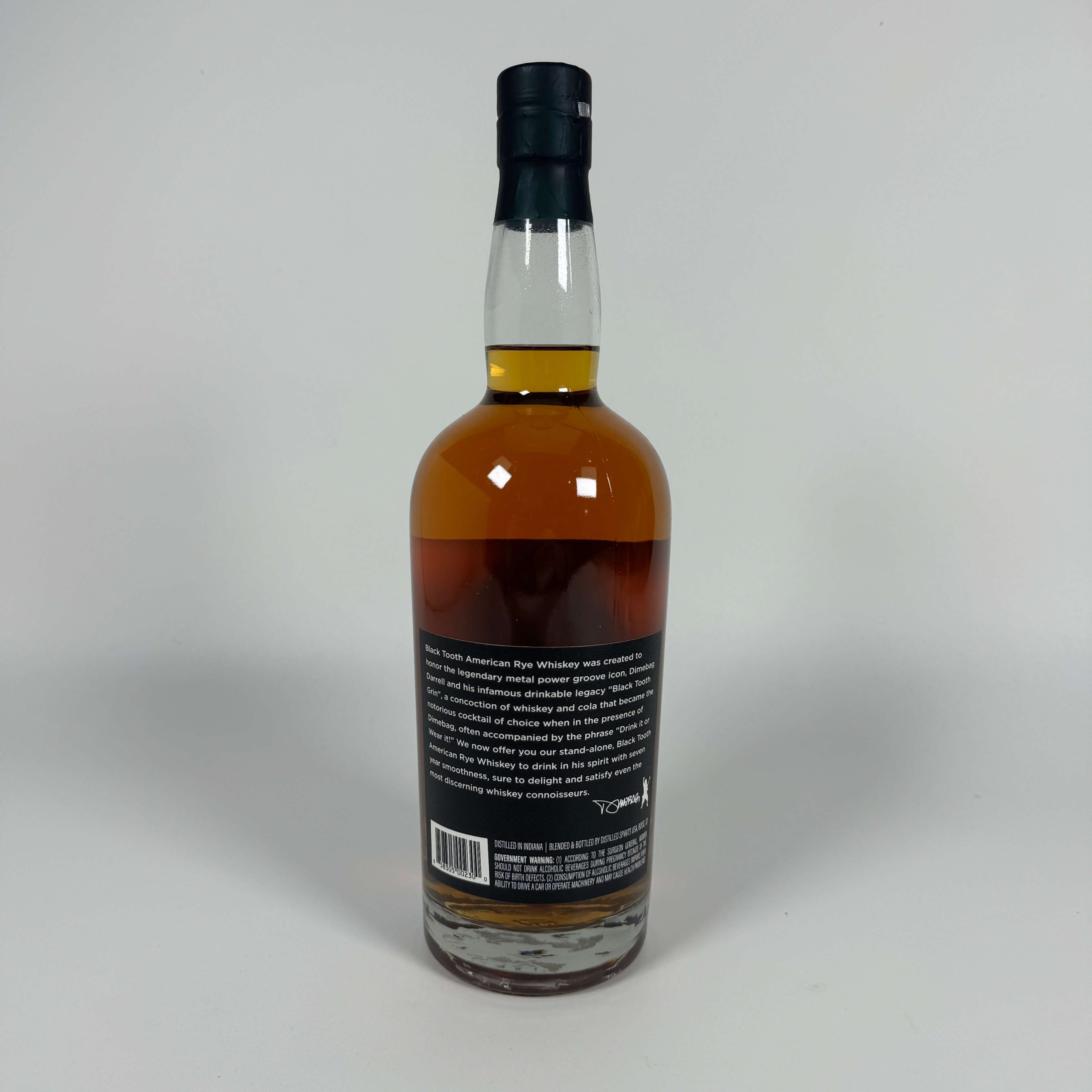 BLACK TOOTH - AMERICAN RYE WHISKEY - 7 YEARS - Image 2