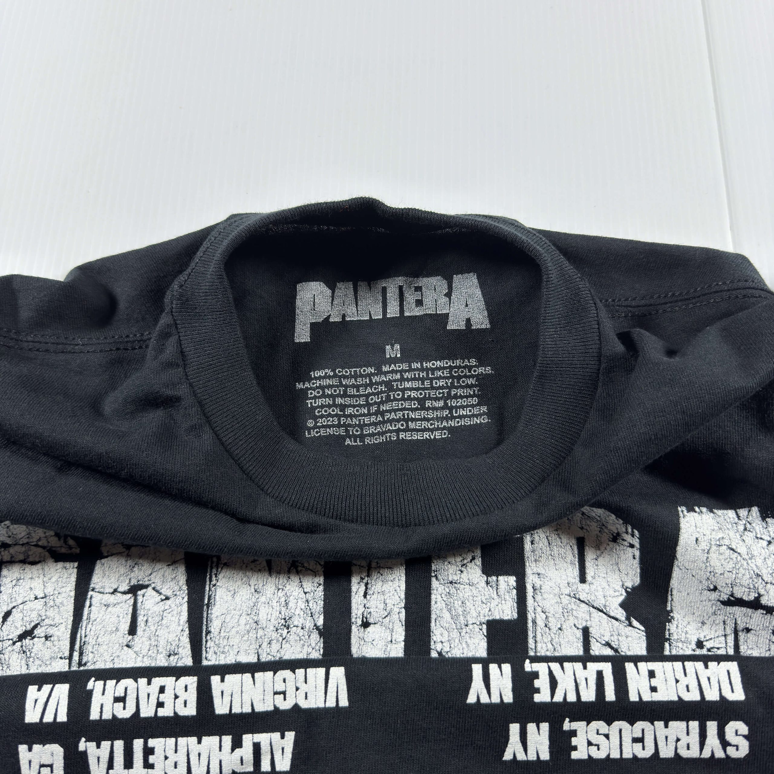 PANTERA - COWBOYS 333 - OFFICIAL WORLD TOUR SHIRT 2023 - Image 5