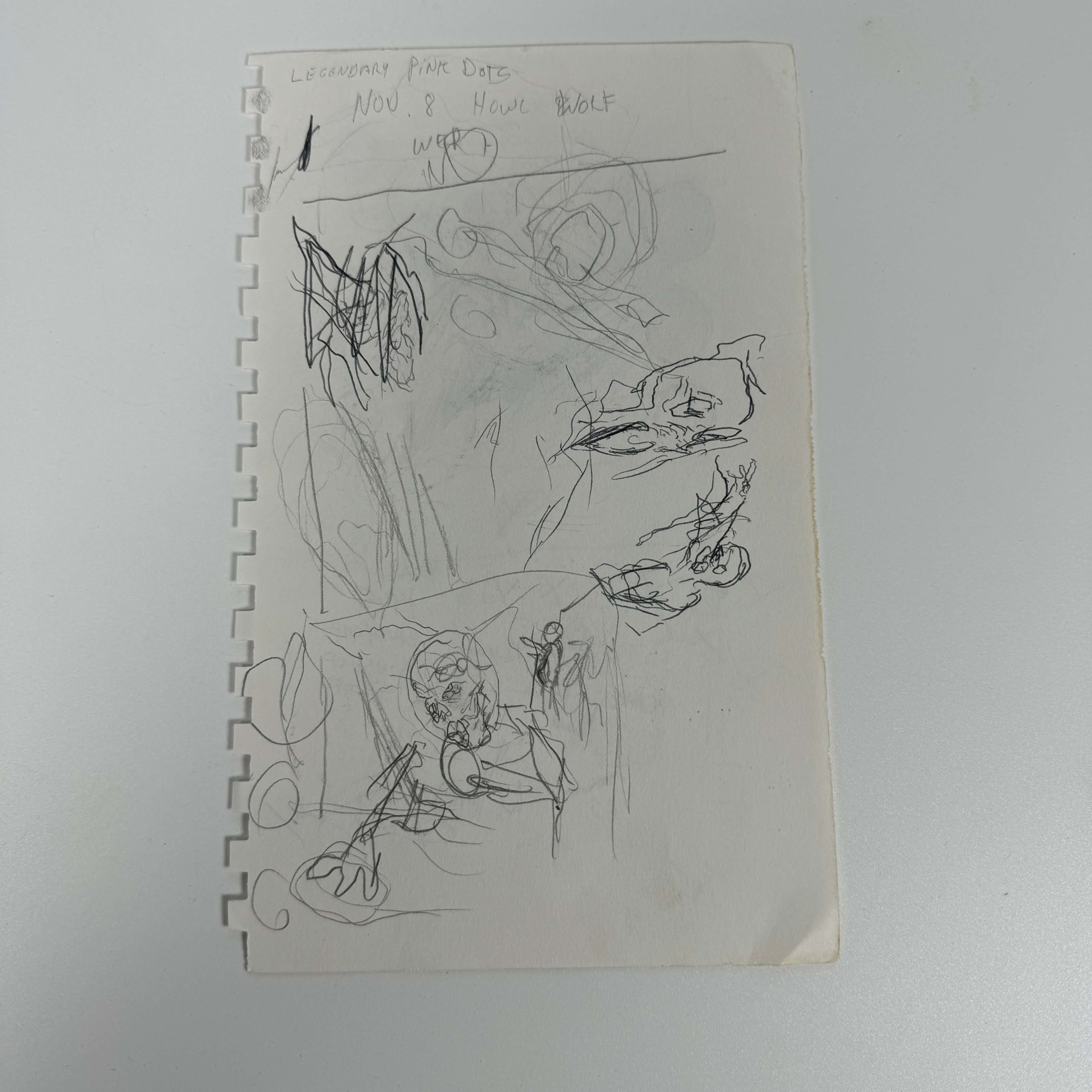 DOWN / CROWBAR / HOUSE OF SHOCK - ALLEN JEAGER SKETCHES - Image 7