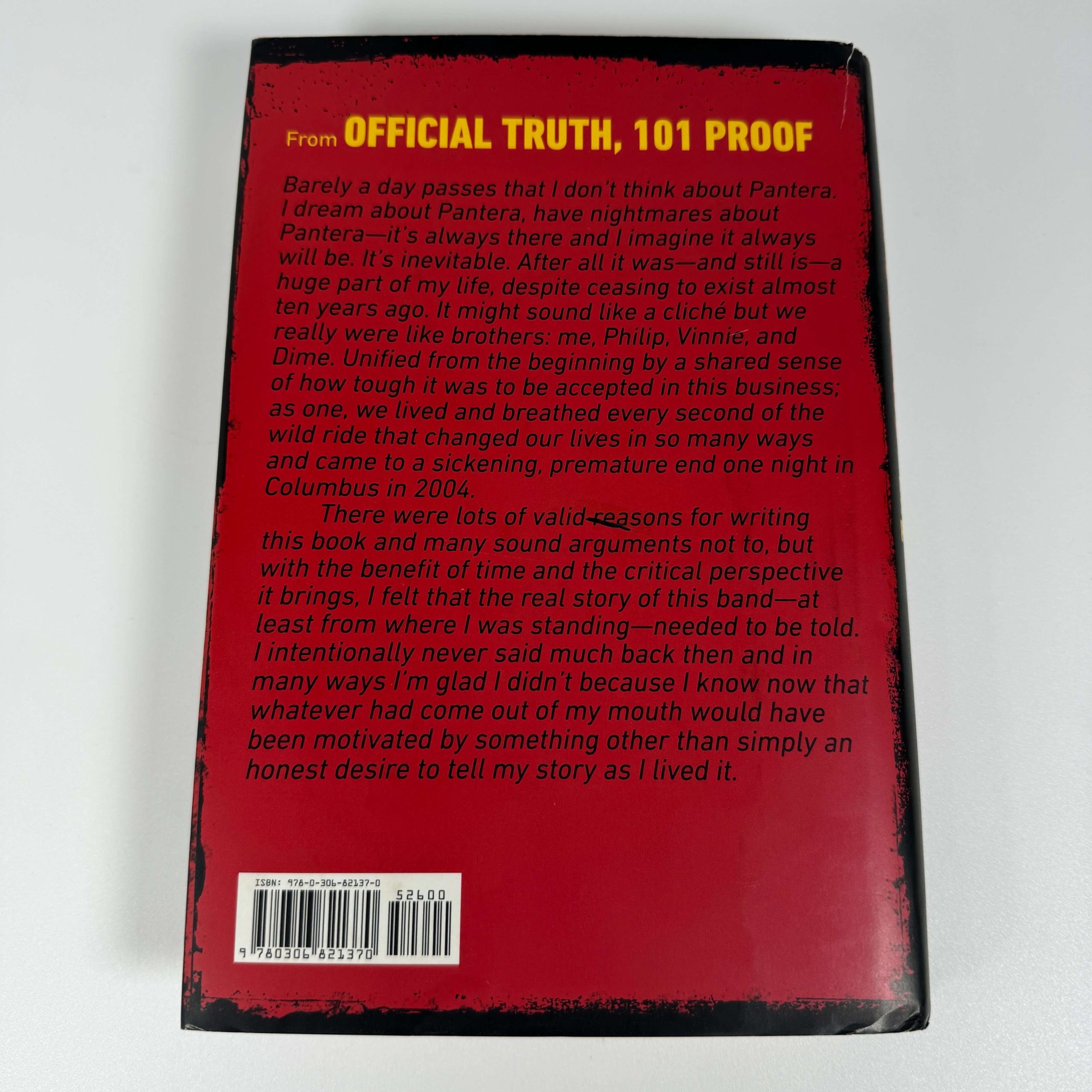 OFFICIAL TRUTH 101 PROOF - THE INSIDE STORY OF PANTERA - Image 3
