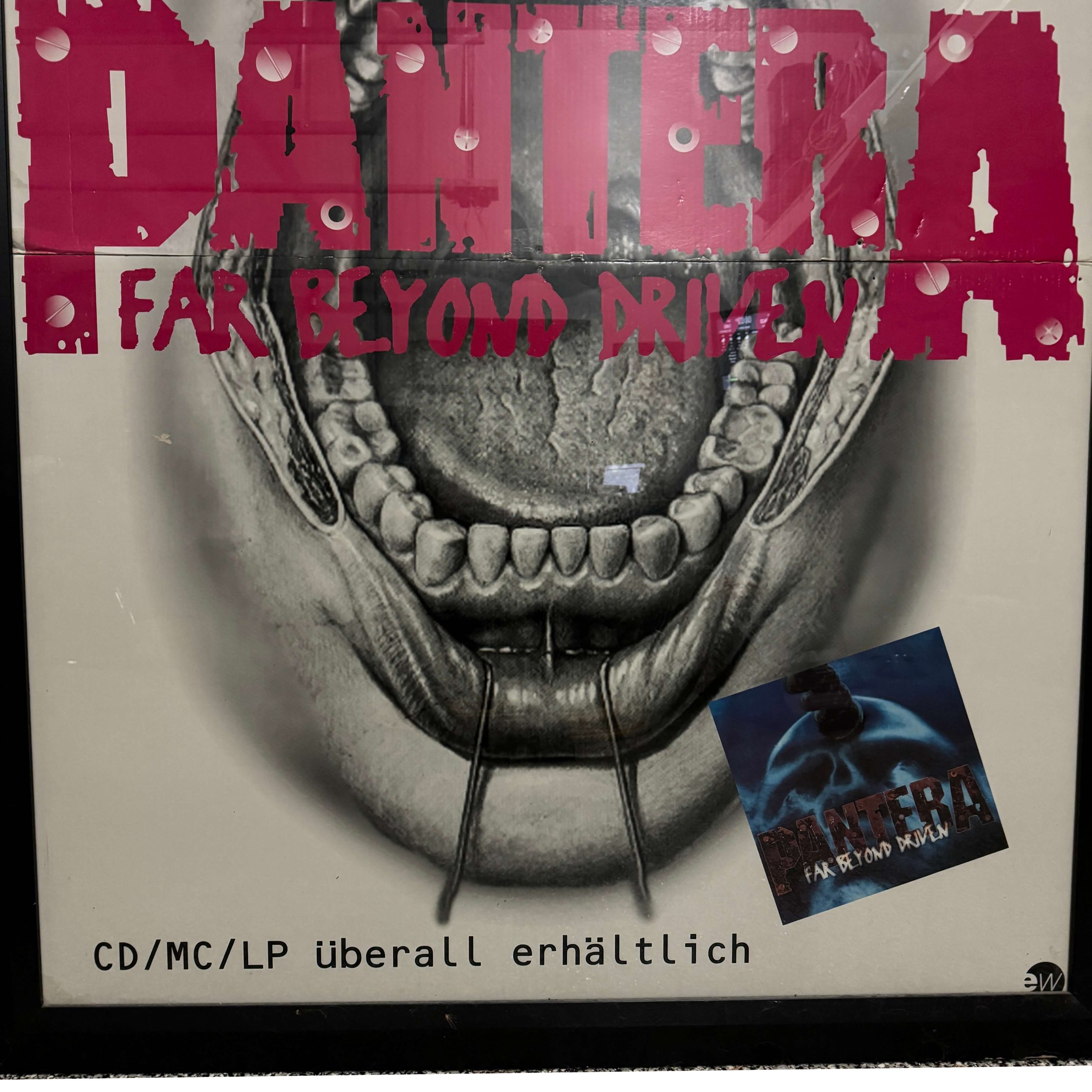 PANTERA - FAR BEYOND DRIVEN GERMAN CARDBOARD DISPLAY (2 PIECES) - Image 2
