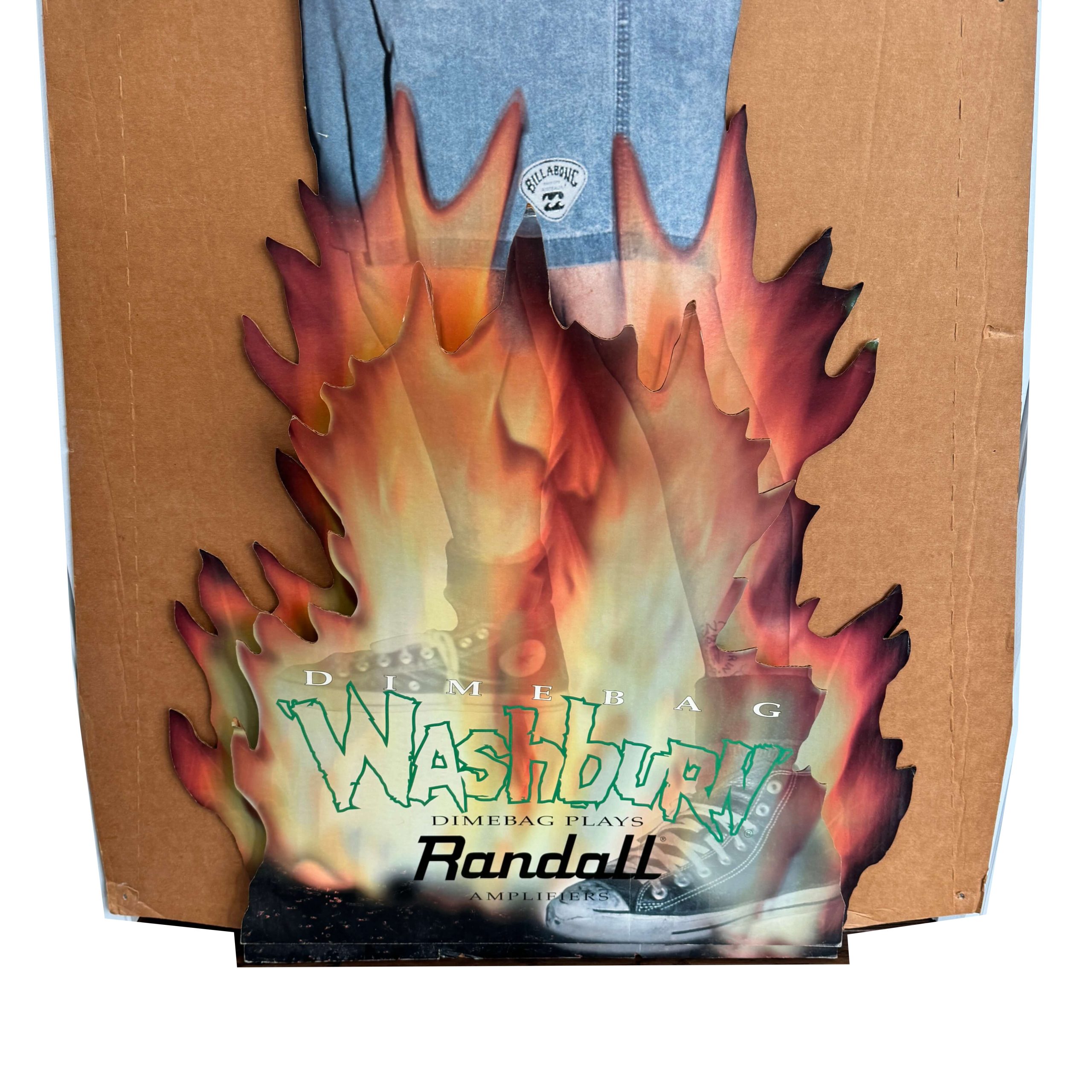 DIMEBAG DARRELL - WASHBURN LIFE-SIZE CARDBOARD DISPLAY - Image 6