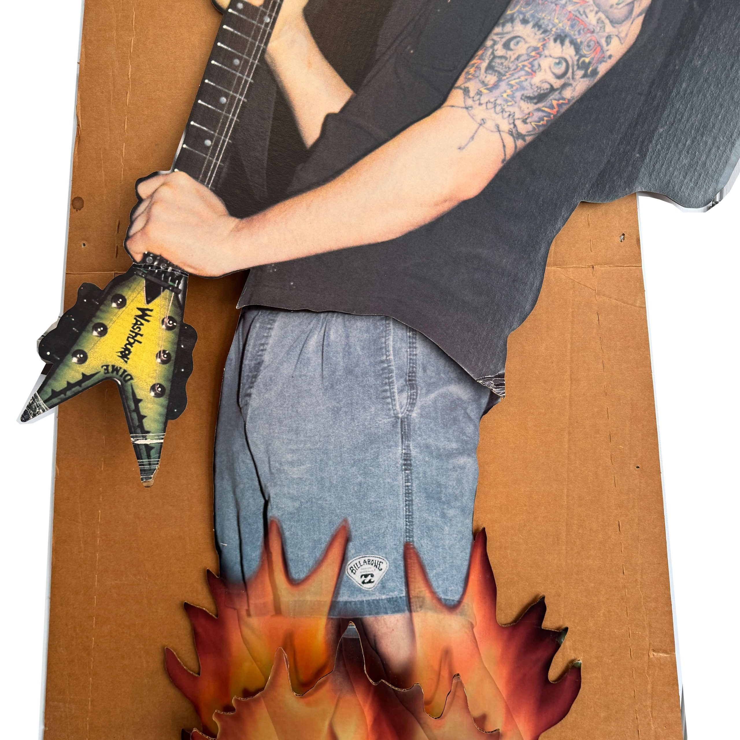 DIMEBAG DARRELL - WASHBURN LIFE-SIZE CARDBOARD DISPLAY - Image 5